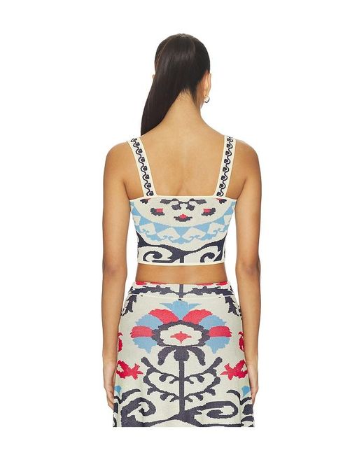 MISA Los Angles White Cora Top