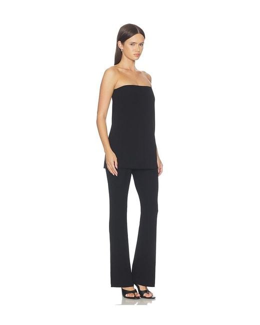 Alexander Wang Blue Pre-styles Corset With Pant Jumpsuit