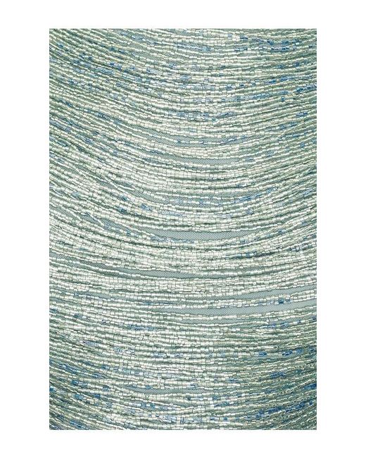 Cult Gaia Blue Taraji Sleeveless Top