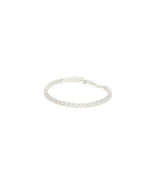 Ettika Black Crystal Tennis Bracelet