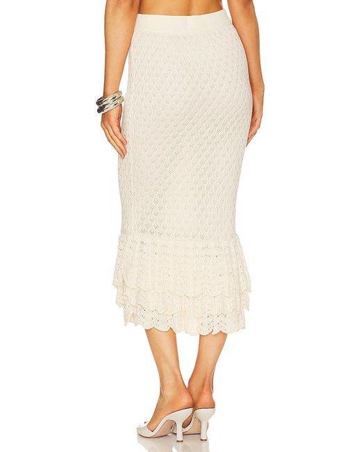 Beach Riot Natural Polly Skirt