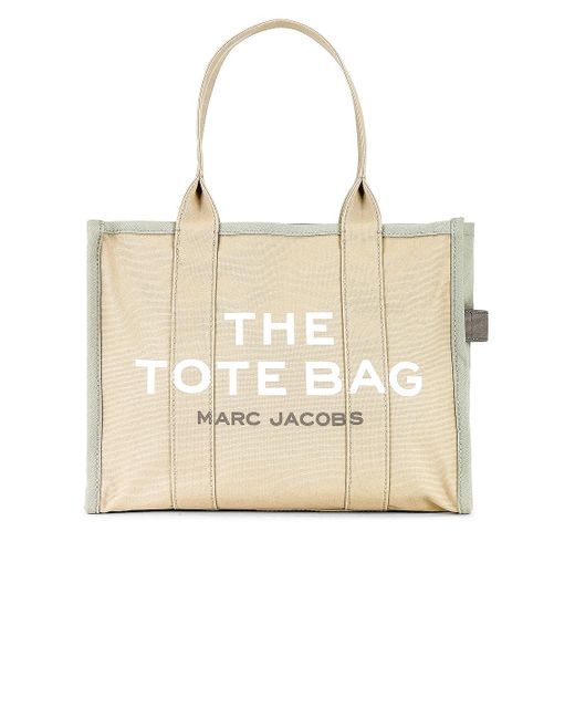 The Colorblock Large Tote Bag Marc Jacobs en coloris Neutre | Lyst