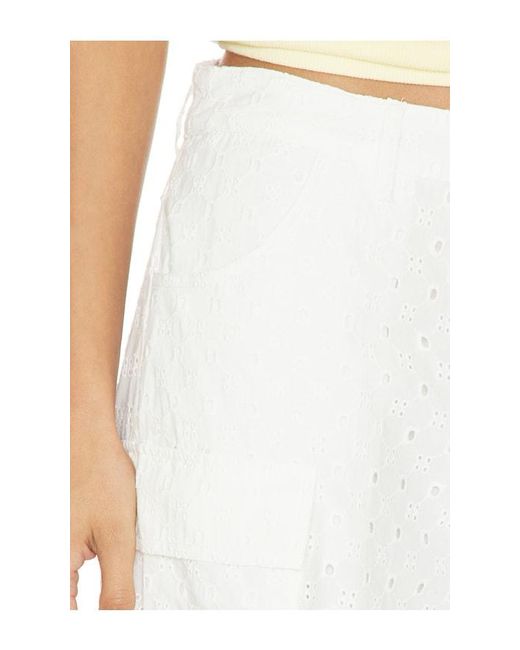 Steve Madden White Duo Pant