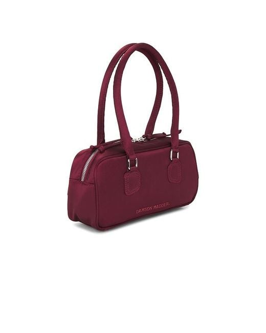 Damson Madder Red Benny Mini Bowler Bag