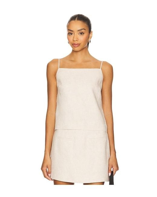 Lovers + Friends Natural Beatrice Top