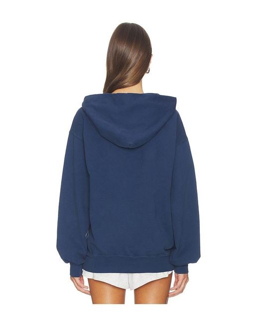ANTI SOCIAL SOCIAL CLUB Blue Toned Down Applique Hoodie