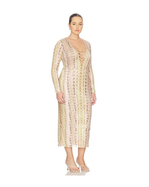 AFRM White Cambria Dress