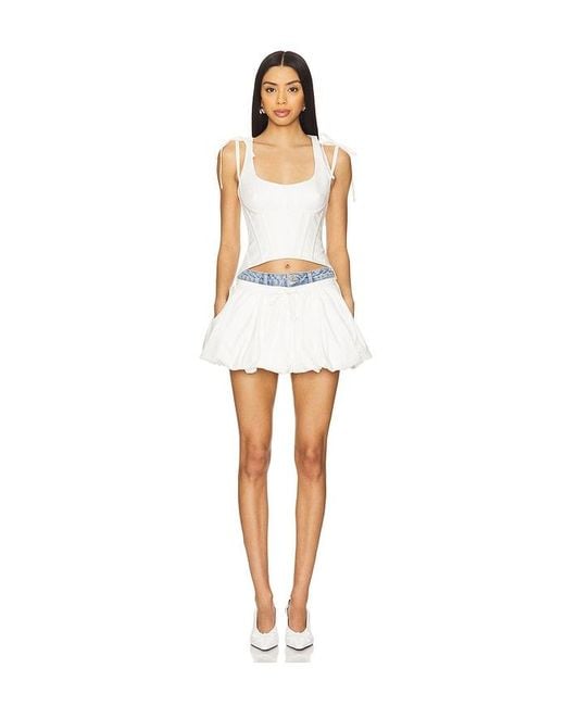 Ceren Ocak White Corset