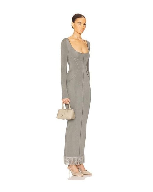 Helsa White Claudetta Maxi Dress