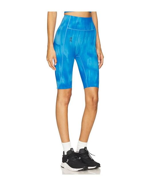 On Shoes Blue Studio Short Tights