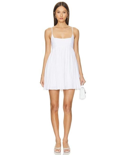 Tularosa White Tracy Mini Dress