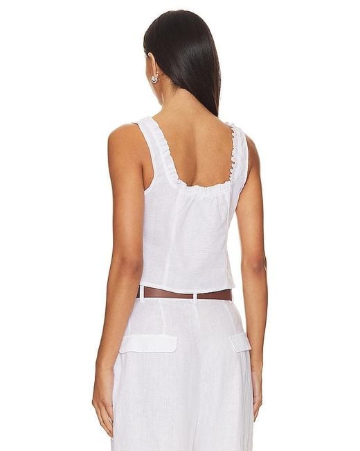 SNDY'S White Cottage Top