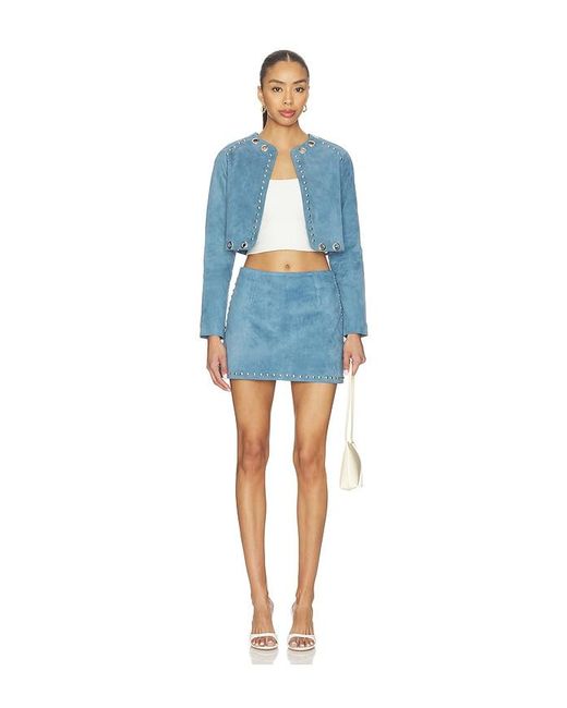 ZUT Blue Tellier Skirt