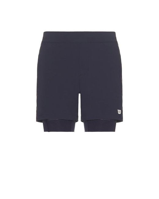 Wilson Blue Set Point Short 5 Lined for men
