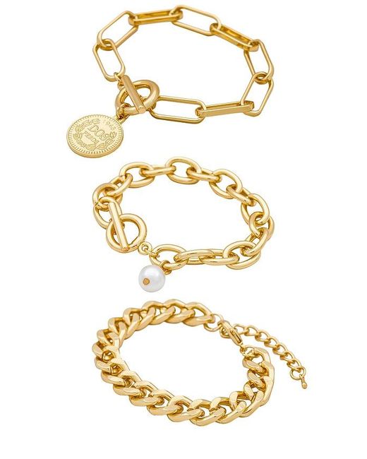 Amber Sceats Metallic X Revolve Lola Bracelet Set