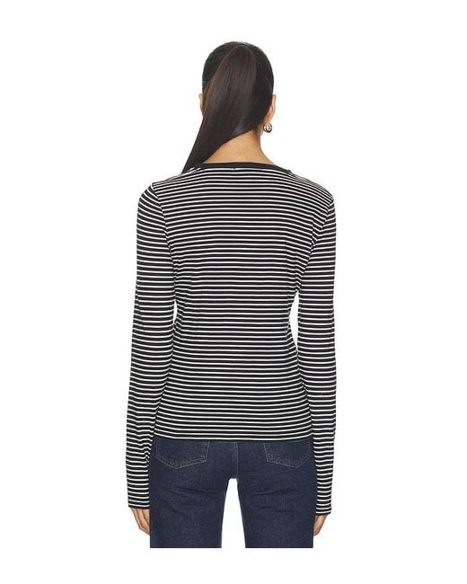 Nili Lotan Blue Simone Tee