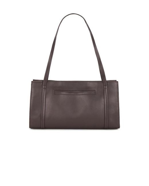 St. Agni Brown Minimal Pocket Bag
