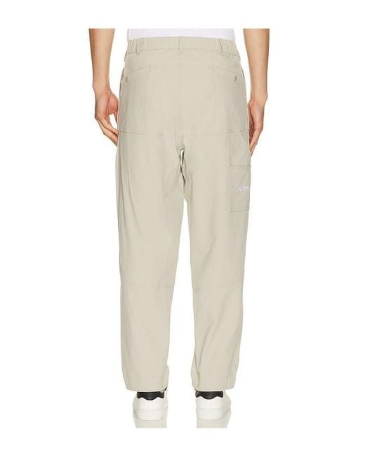 Manors Golf Natural Recycled Greenskeeper Trousers for men