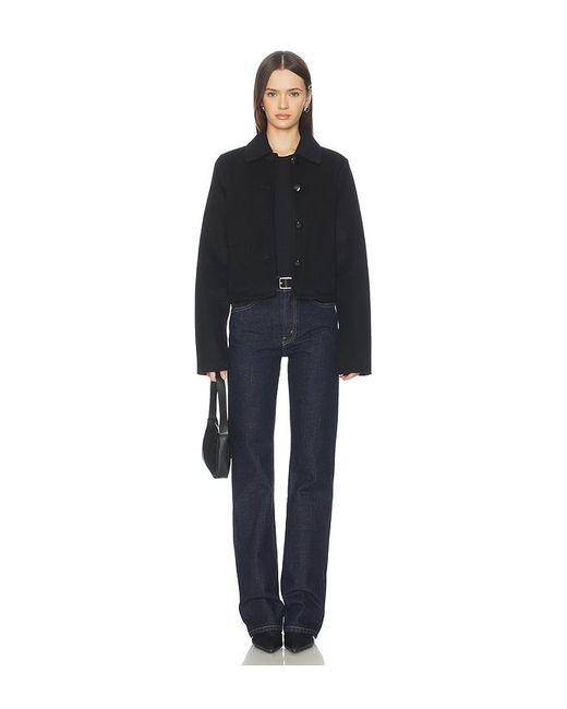 FAVORITE DAUGHTER Black The Annabel Wool Jacket
