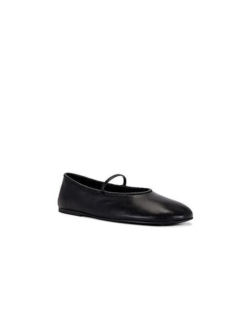Tony Bianco Black Martinez Flat