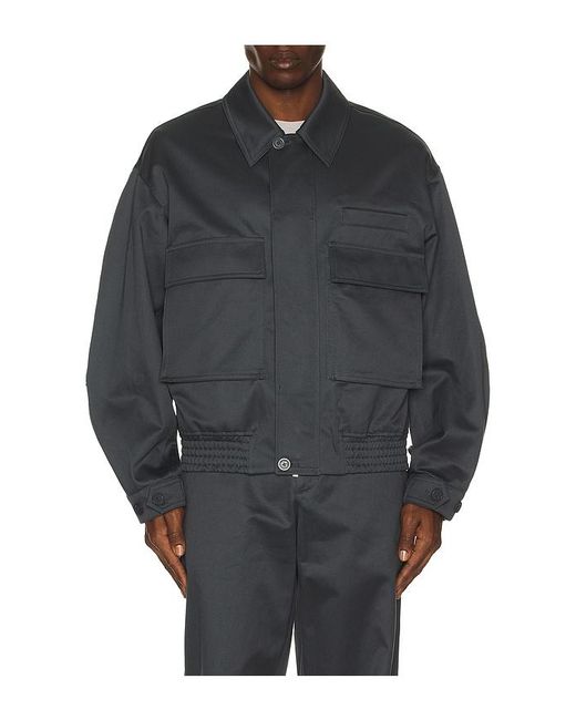 Helmut Lang Gray Shirt Bomber for men