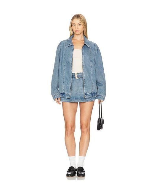 Show Me Your Mumu Blue Lohan Mini Skort