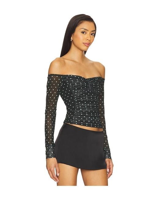Odilla Top en Black AFRM