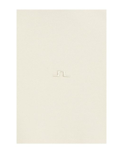 J.Lindeberg White Verse Polo for men