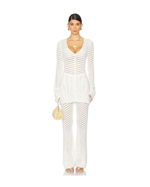 Devon Windsor White Camille Pant