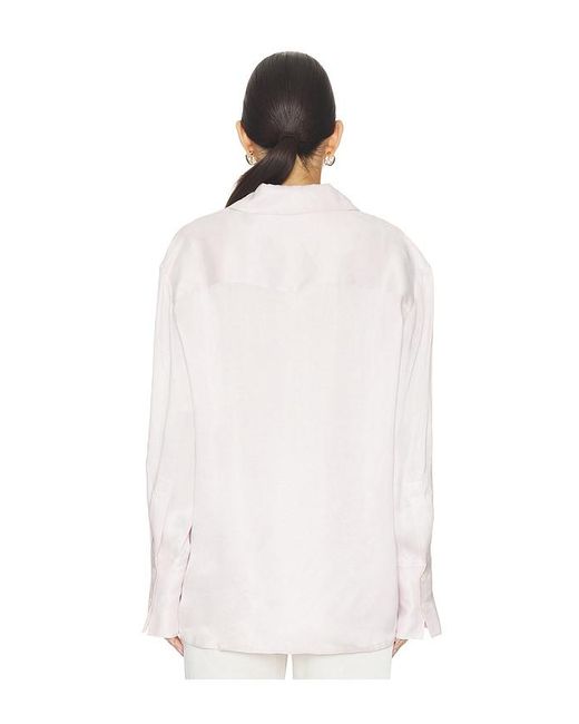 Anine Bing White Bridget Shirt