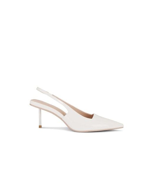 Femme LA White X Revolve G55 Kitten Heel