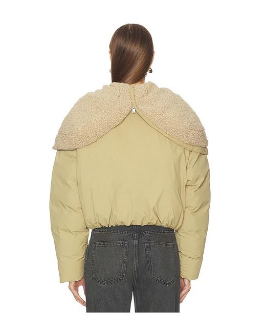 GRLFRND Natural Greer Puffer Jacket