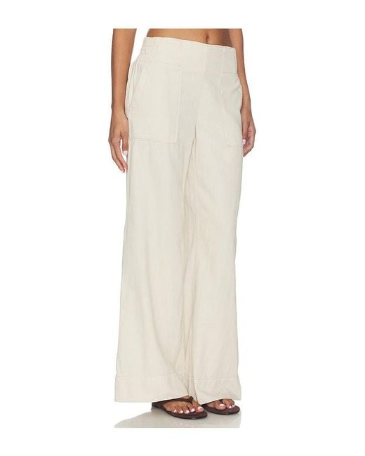 Free People White X We The Free Breezy Denim Pull On Jean