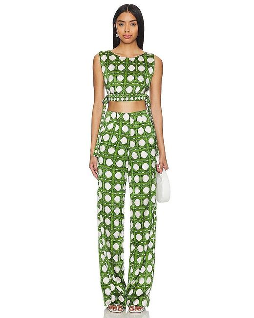 MISA Los Angles Green Olena Top