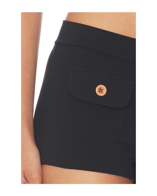 Oddli Blue Button Mini Short