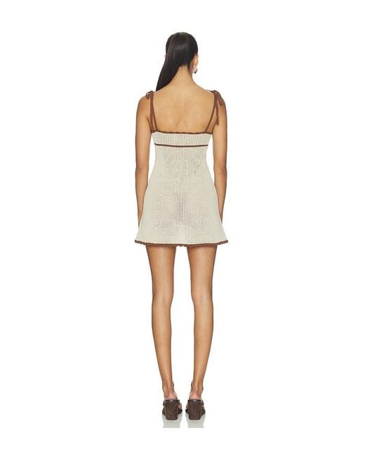 SER.O.YA Natural Malkie Crochet Dress