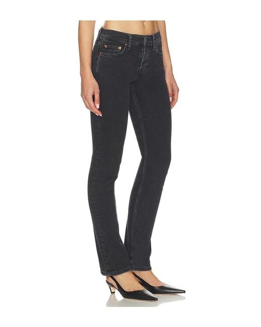 Re/done Blue The Slim Cig Jeans