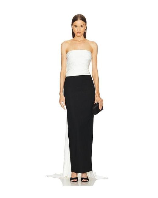 Michael Costello Black X Revolve Sabine Gown