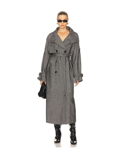 Gestuz Gray Avic Long Coat