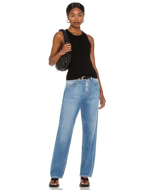 Citizens of Humanity Brown Isabel Rib Tank