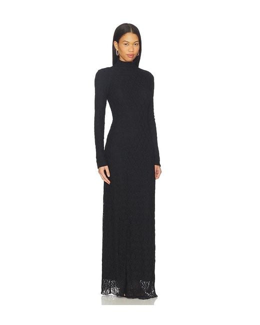 Rag & Bone Blue Ellie Lace Maxi Dress