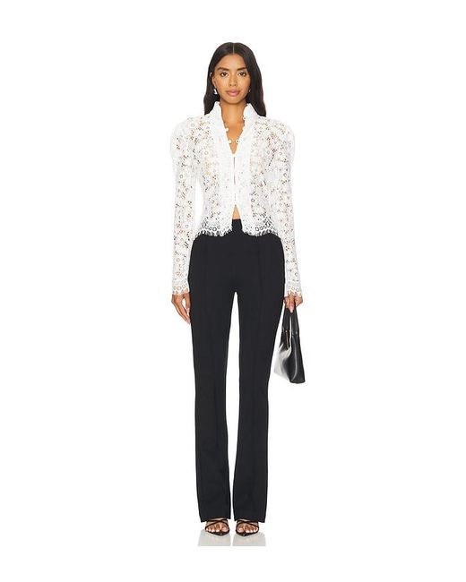 SAU LEE White Roberta Top