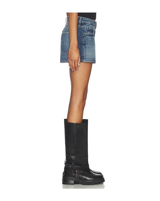 EB DENIM Blue Cherry Mini Skirt