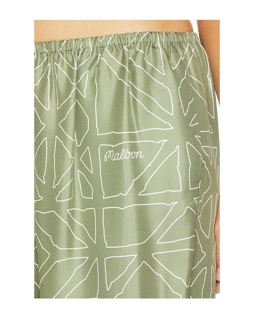 Malbon Green Irena Pant