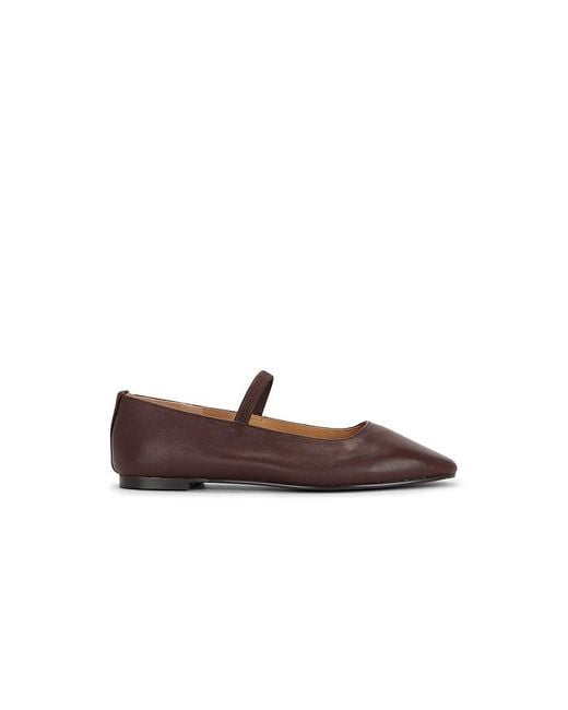 Madewell Brown Greta Mary Jane