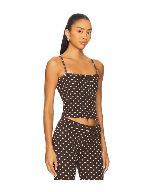 RAT BOI Black Tie Camisole