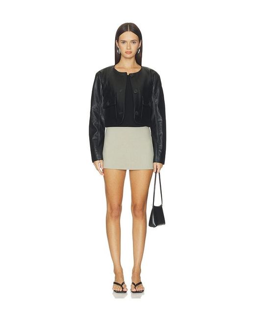 Blank NYC Black Cropped Jacket