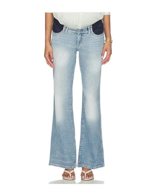 DL1961 Blue Desi Boot Maternity Jeans