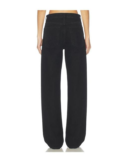 Agolde Black Arc Criss Cross Jeans