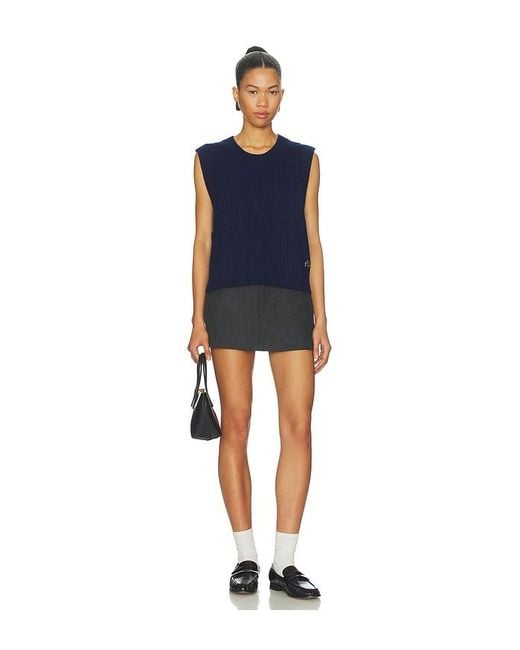 Malbon Blue Elspeth Sweater Vest